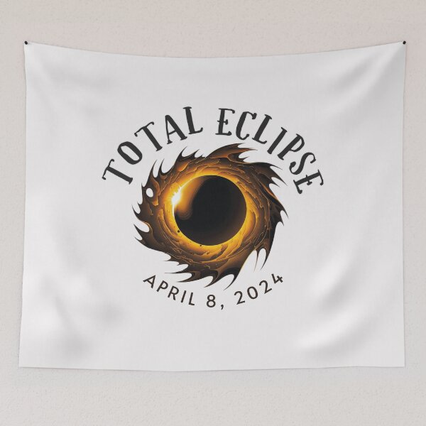 Artikelvorschau, Totale Sonnenfinsternis 24. April 2024 T-Shirt entworfen und verkauft von elirashop.