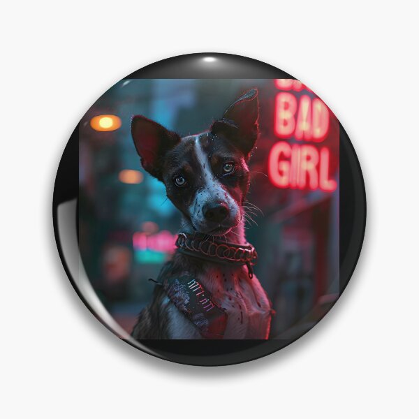 Item preview, “Puppy Love, Bad Girl Style: Unleashing Cute Rebellion” designed and sold by Art-Vortex-fr.