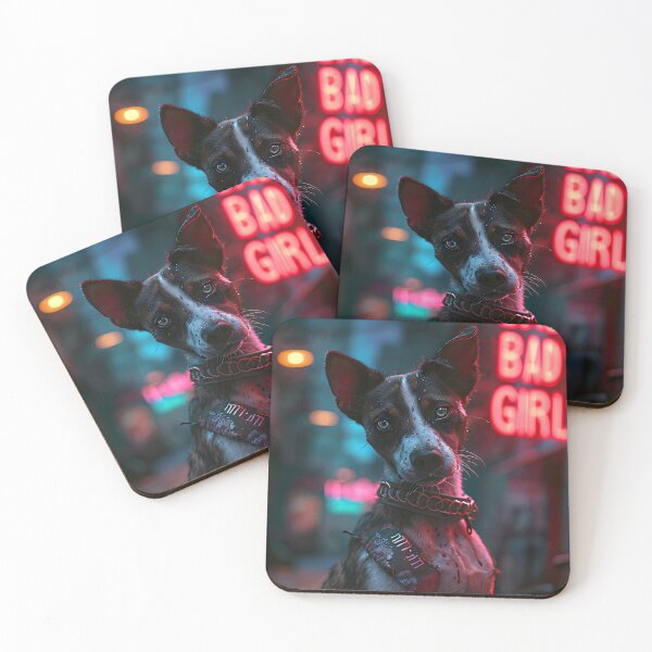 Item preview, “Puppy Love, Bad Girl Style: Unleashing Cute Rebellion” designed and sold by Art-Vortex-fr.