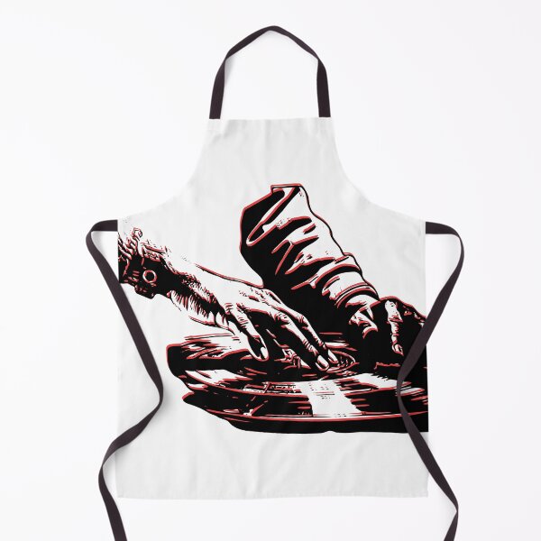 Item preview, DJ at work designed and sold by Art Dila Studio.