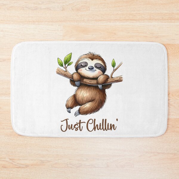 Item preview, Cute Chillin' Sloth designed and sold by HappyLifeCreate.