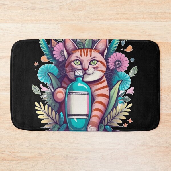 Item preview, Bottle of Cat Gift for Fans Cat  designed and sold by Pawel Oska.