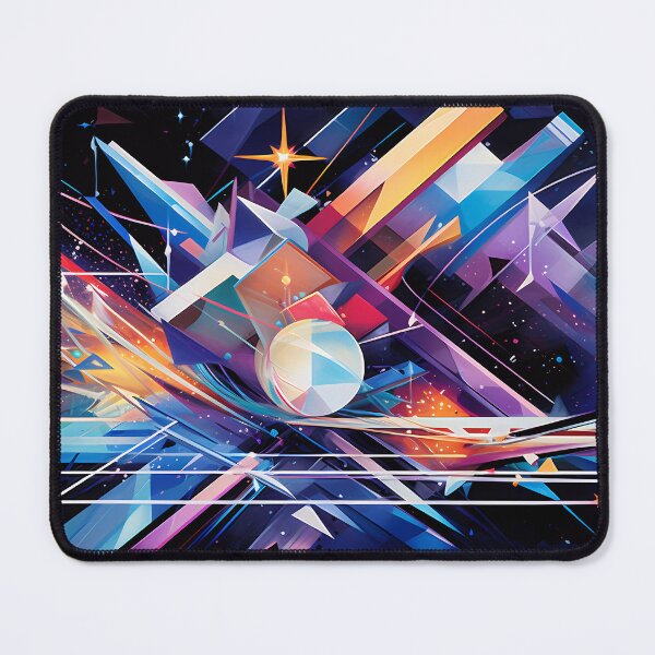 Item preview, “Asterism Glow: Cubist Style” designed and sold by Art-Vortex-fr.