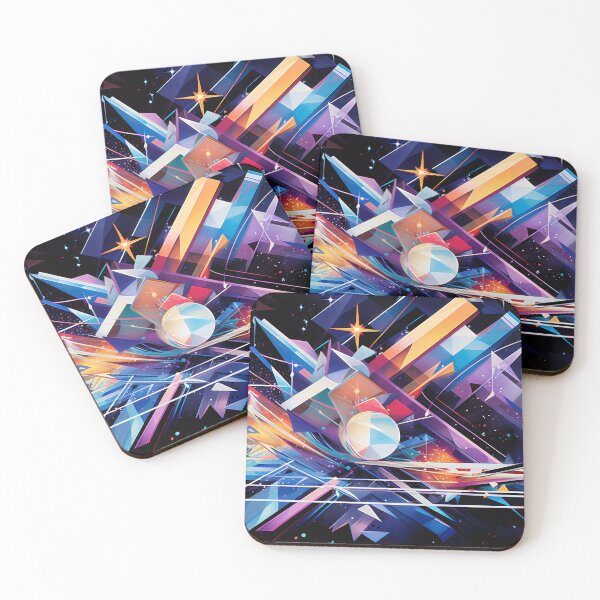 Item preview, “Asterism Glow: Cubist Style” designed and sold by Art-Vortex-fr.