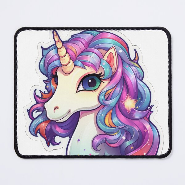 Item preview, Kawaii Rainbow Star Unicorn  - Selection 6 designed and sold by ArtsyChaosArt.