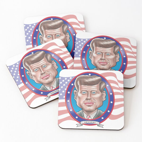 Item preview, John F. Kennedy Caricature designed and sold by FunFaces.