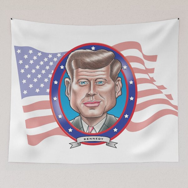 Item preview, John F. Kennedy Caricature designed and sold by FunFaces.