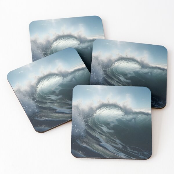 Item preview, Ocean Wave Poster - Stunning Design for Any Room  designed and sold by PandaTShirtShop.