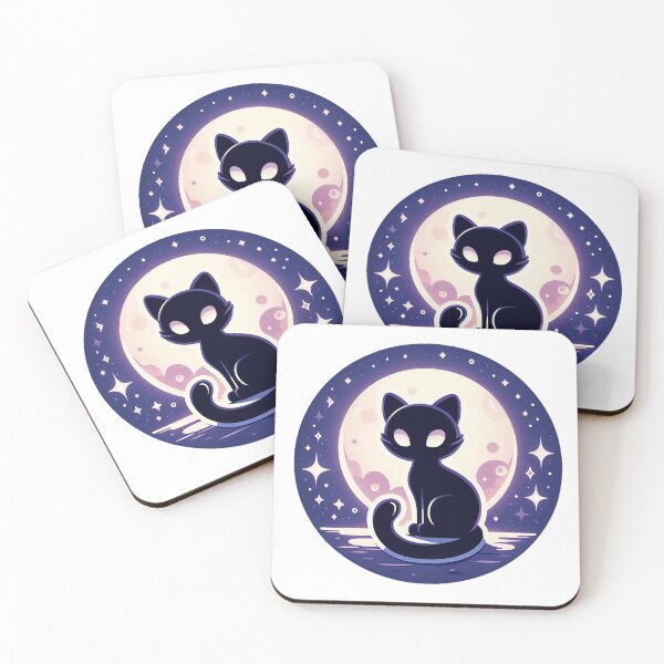 Item preview, Cat in Moonlight designed and sold by SpesWorld.