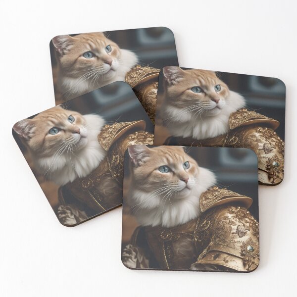 Item preview, Whiskerhoben Elegance: Anthropomorphic Portrait of Sir Ginger designed and sold by RK - Shop.