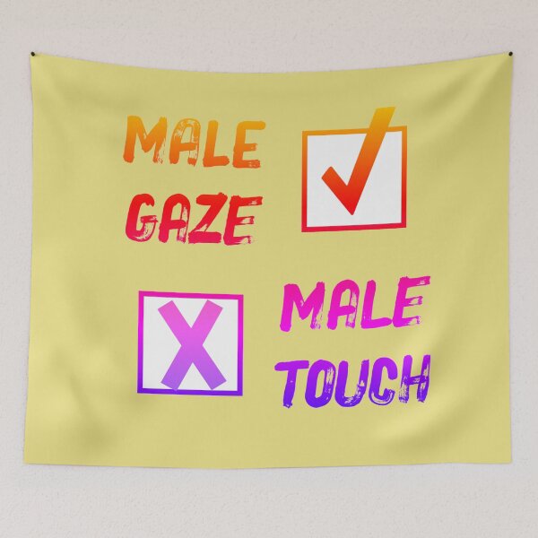 Item preview, Male Gaze, Male Touch designed and sold by LindyLuDrew.