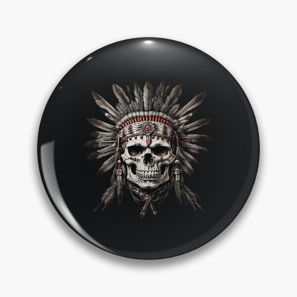 Item preview, Mexican Indian beautiful skull designed and sold by Promarkets.