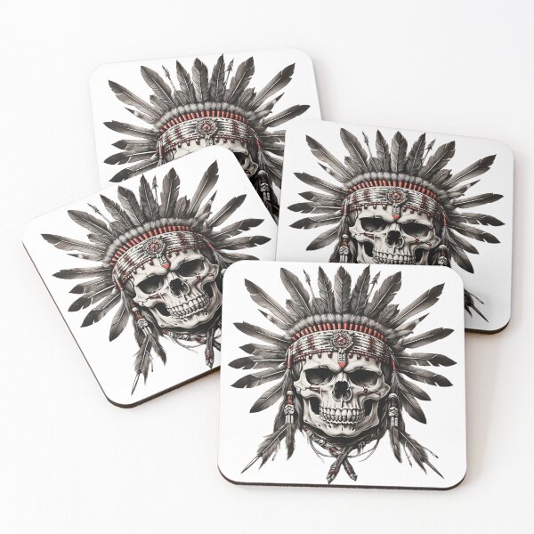 Item preview, Mexican Indian beautiful skull designed and sold by Promarkets.