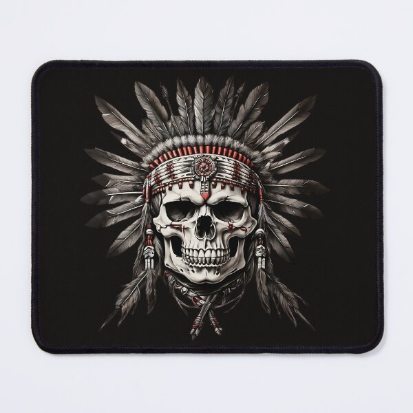 Item preview, Mexican Indian beautiful skull designed and sold by Promarkets.