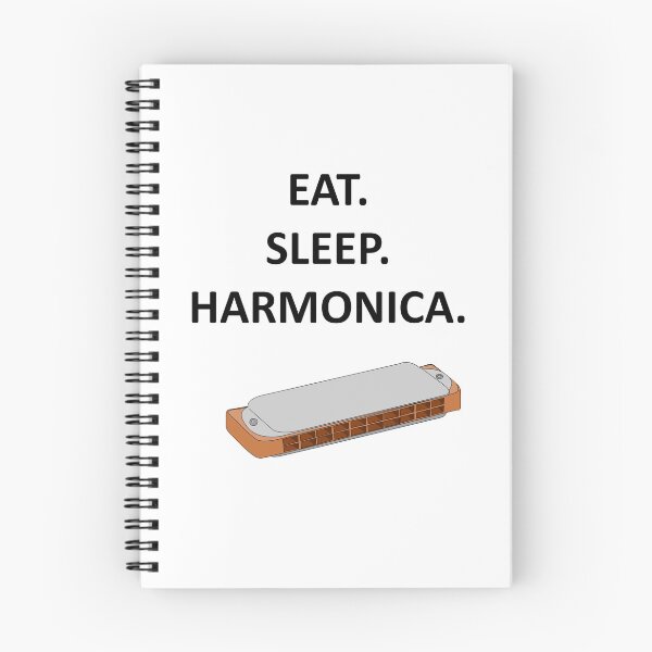 Item preview, Eat sleep harmonica  designed and sold by silentmark.