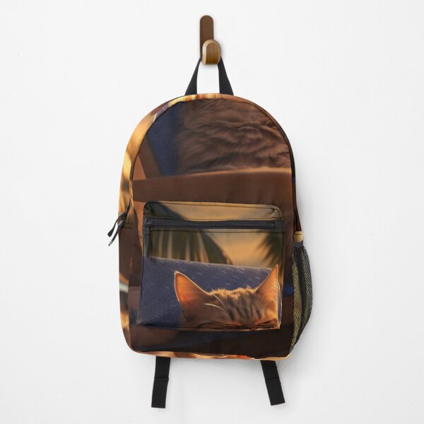 Item preview, Vacation Vibes - Chilled Cat at Sunset designed and sold by vk09.