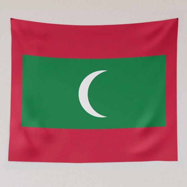 Item preview, National Flag Republic of Maldives designed and sold by Danler.