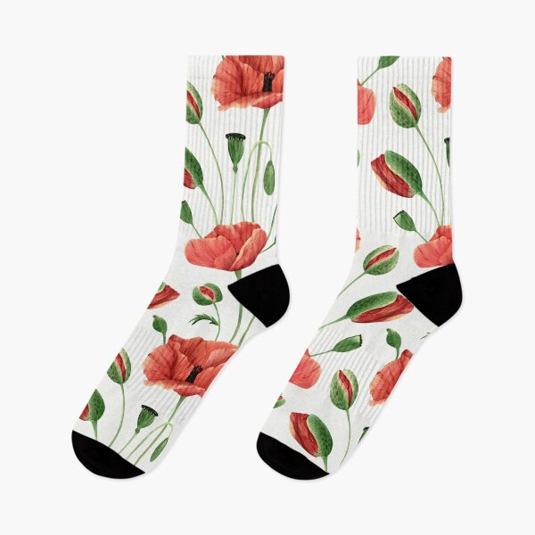 Item preview, Seamless poppy wildflower floral designed and sold by asbno19.