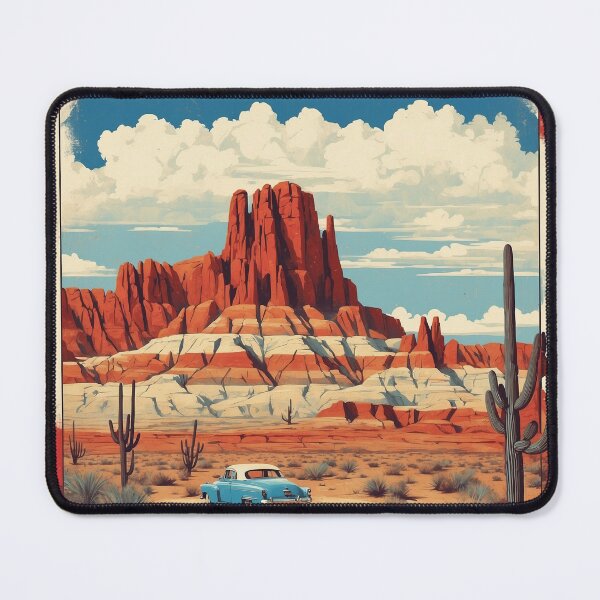 Item preview, New Mexico USA Vintage Poster Tourism designed and sold by TravelersGems.