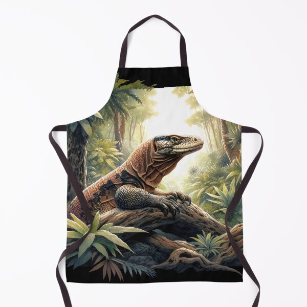 Item preview, comodo dragon animal paint style art designed and sold by RubisLeaf.