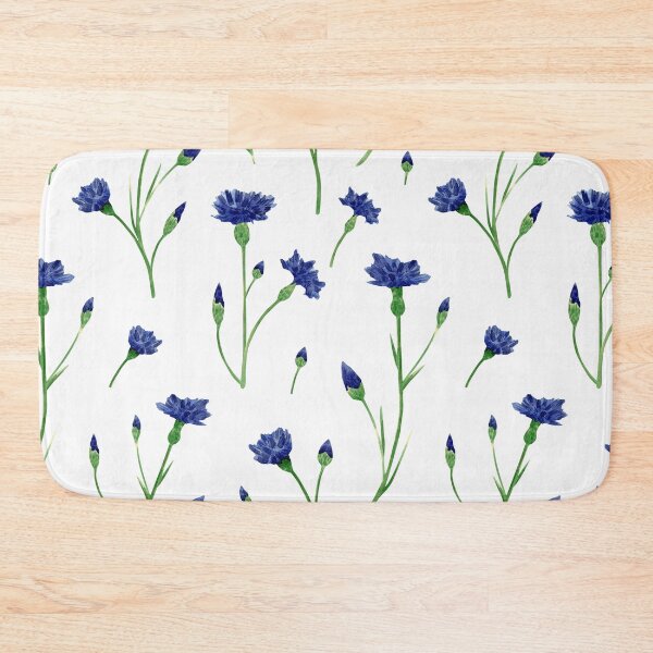 Item preview, Seamless cornflower pattern designed and sold by asbno19.