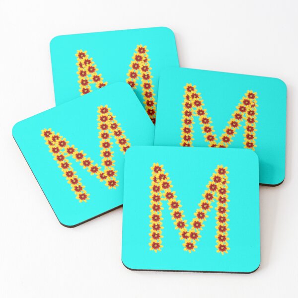 Item preview, Flower Letter M designed and sold by mlogic.