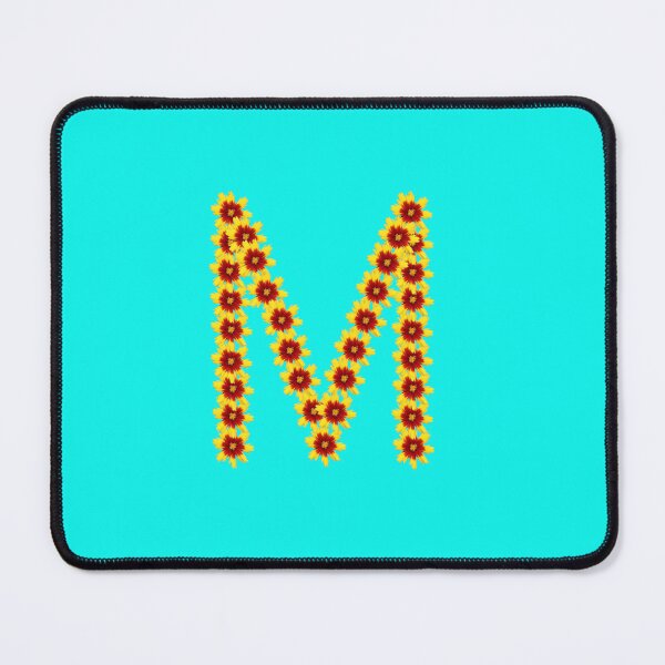 Item preview, Flower Letter M designed and sold by mlogic.
