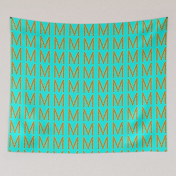 Item preview, Flower Letter M designed and sold by mlogic.
