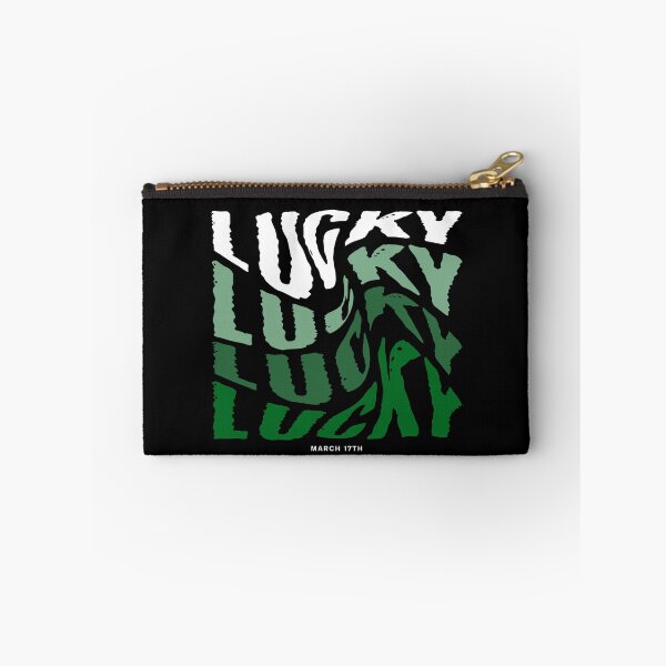 Item preview, Lucky Wavy St Patricks Day Green designed and sold by CheekyChimpCo.