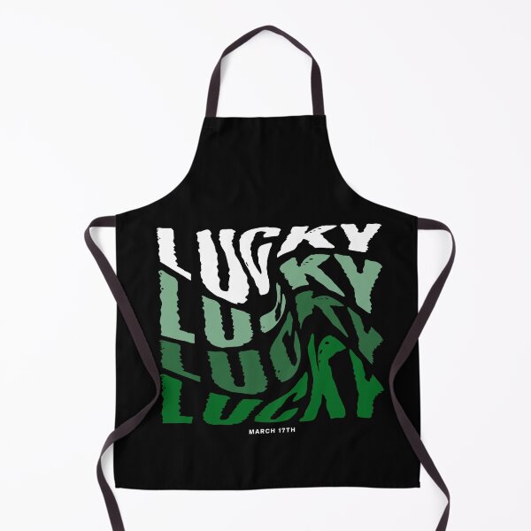 Item preview, Lucky Wavy St Patricks Day Green designed and sold by CheekyChimpCo.