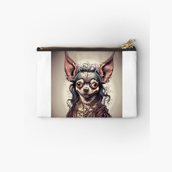 Item preview, Demon Chihuahua Peering into your Soul Digital Art designed and sold by WASABIgreen.