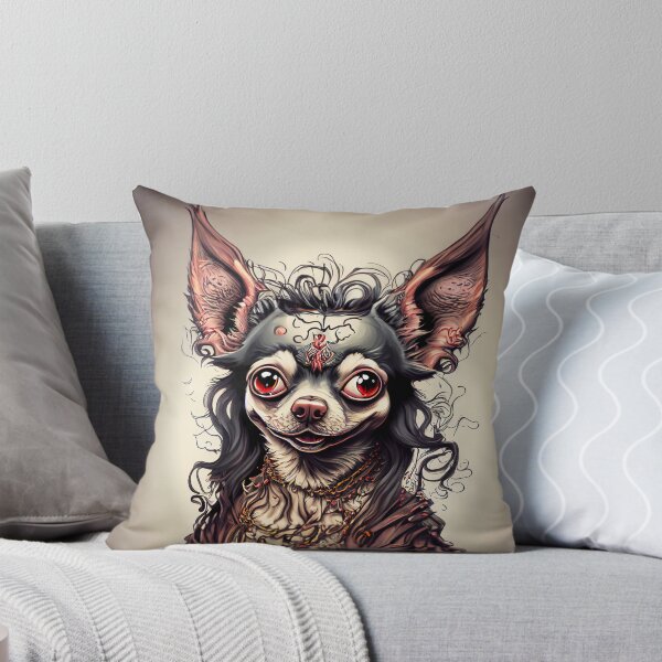 Item preview, Demon Chihuahua Peering into your Soul Digital Art designed and sold by WASABIgreen.