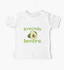 Avocado Lovers Graphic Novelty T-Shirt Baby Tee