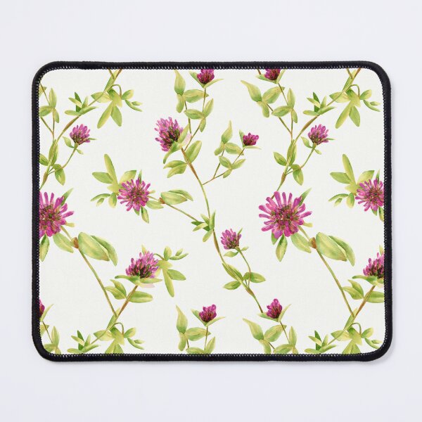 Item preview, Seamless clover flowers pattern designed and sold by asbno19.