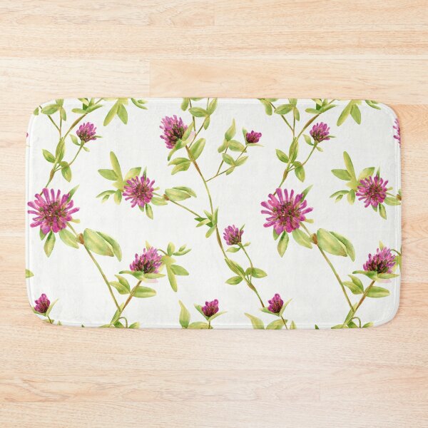 Item preview, Seamless clover flowers pattern designed and sold by asbno19.