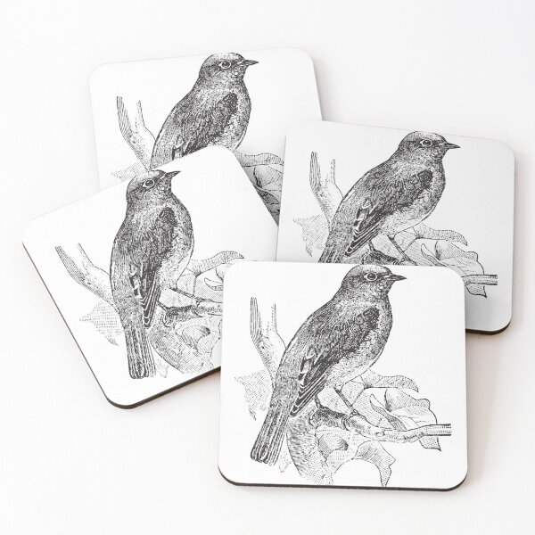 Item preview, wood thrush designed and sold by BYTRINOOO.