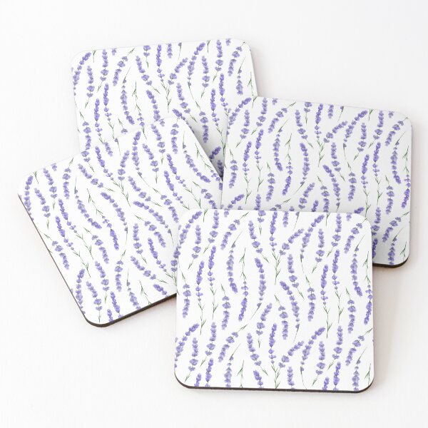 Item preview, Seamless lavender flowers pattern designed and sold by asbno19.