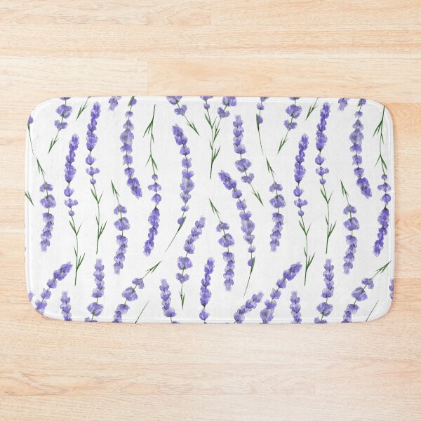 Item preview, Seamless lavender flowers pattern designed and sold by asbno19.