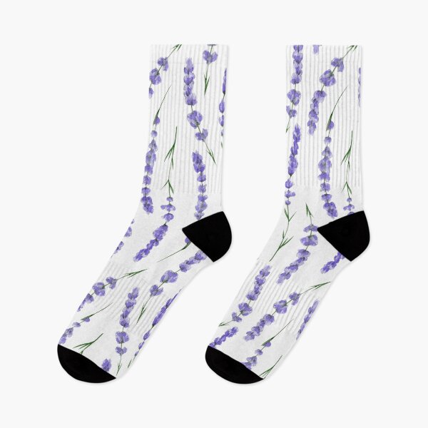 Item preview, Seamless lavender flowers pattern designed and sold by asbno19.