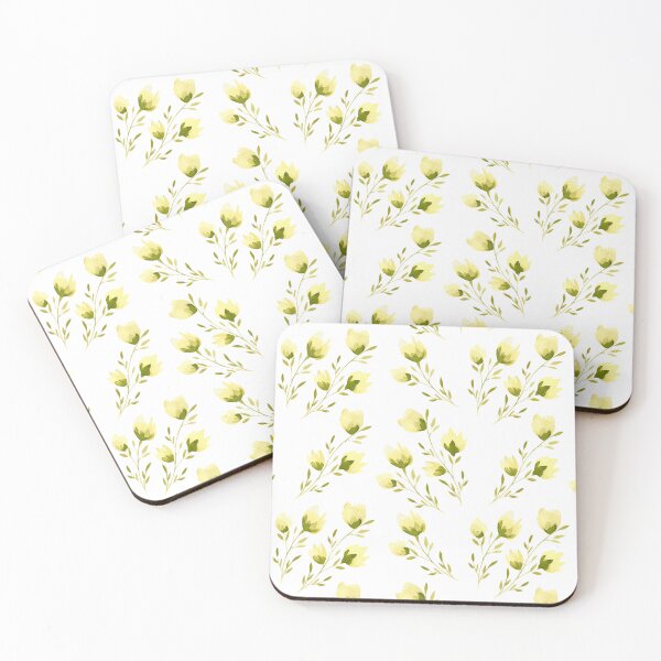 Item preview, Seamless yellow roses floral pattern designed and sold by asbno19.