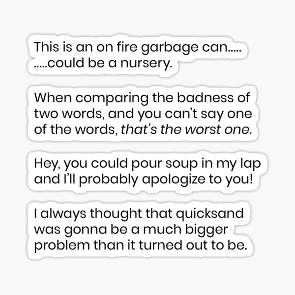 Quotes Sticker
