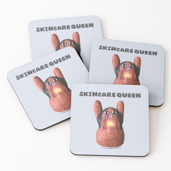 Item preview, Skincare queen, blob, cute blob, v6 | @lilsboobthangs © designed and sold by lilsboobthangs.