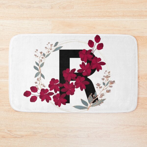 Item preview, Personalized adorable floral alphabet R  designed and sold by Sparkdesigner2.