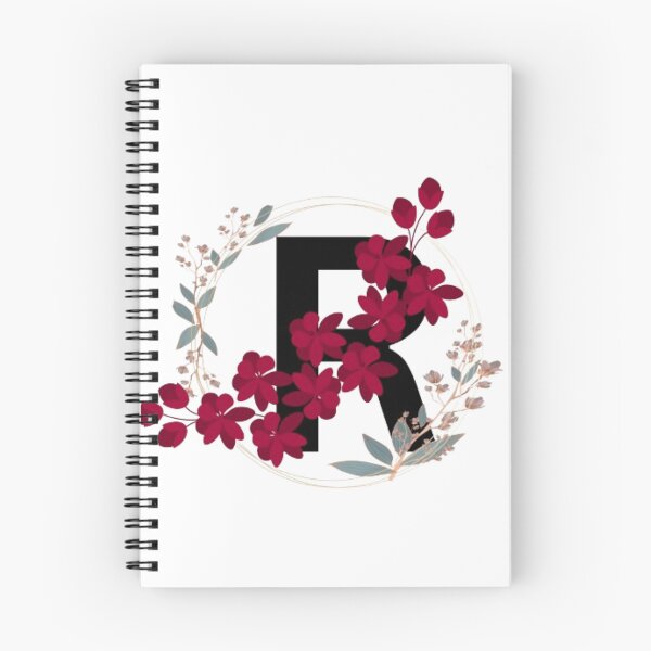 Item preview, Personalized adorable floral alphabet R  designed and sold by Sparkdesigner2.