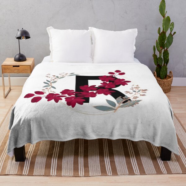 Item preview, Personalized adorable floral alphabet R  designed and sold by Sparkdesigner2.