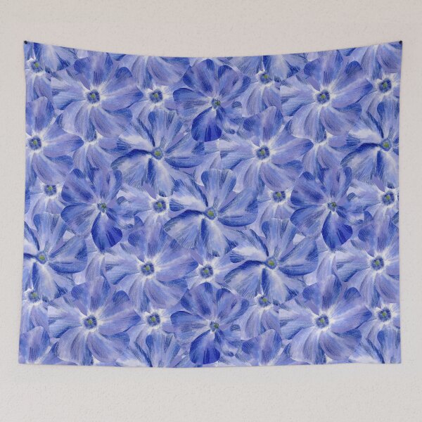 Item preview, Seamless periwinkle blue pattern designed and sold by asbno19.