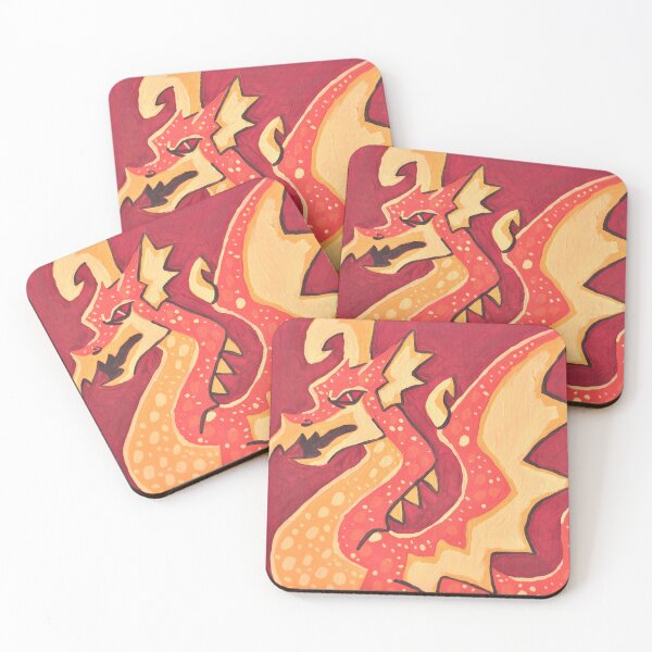 Item preview, Regal Orange Dragon designed and sold by skybluekitty.