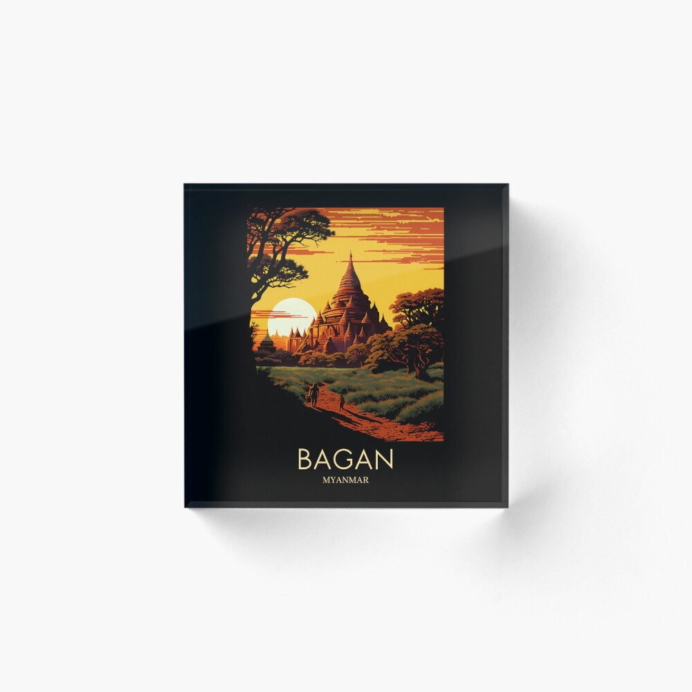 Vista previa del artículo con la obra «Bloque acrílico», diseñado y vendido por StudioRedKoala.