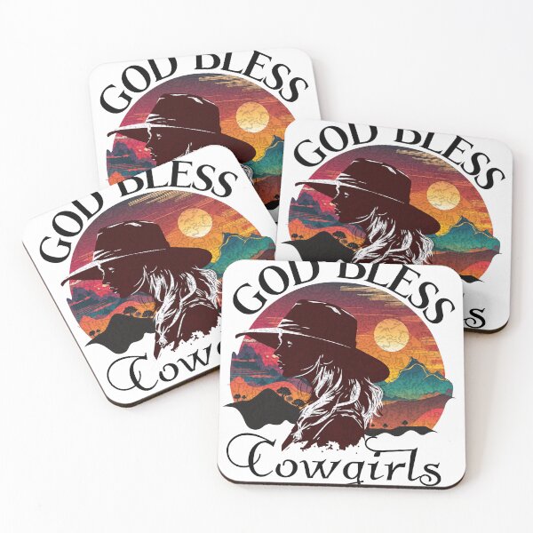 Item preview, vintage God Bless Cowgirls design  designed and sold by gwiggington.
