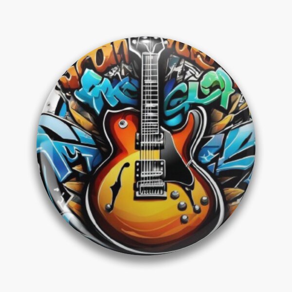 Artikelvorschau, Psychedelic Guitar Design Collection: Erleben Sie die lebendige Verschmelzung von Kunst und Musik entworfen und verkauft von HarmonyGuitars.